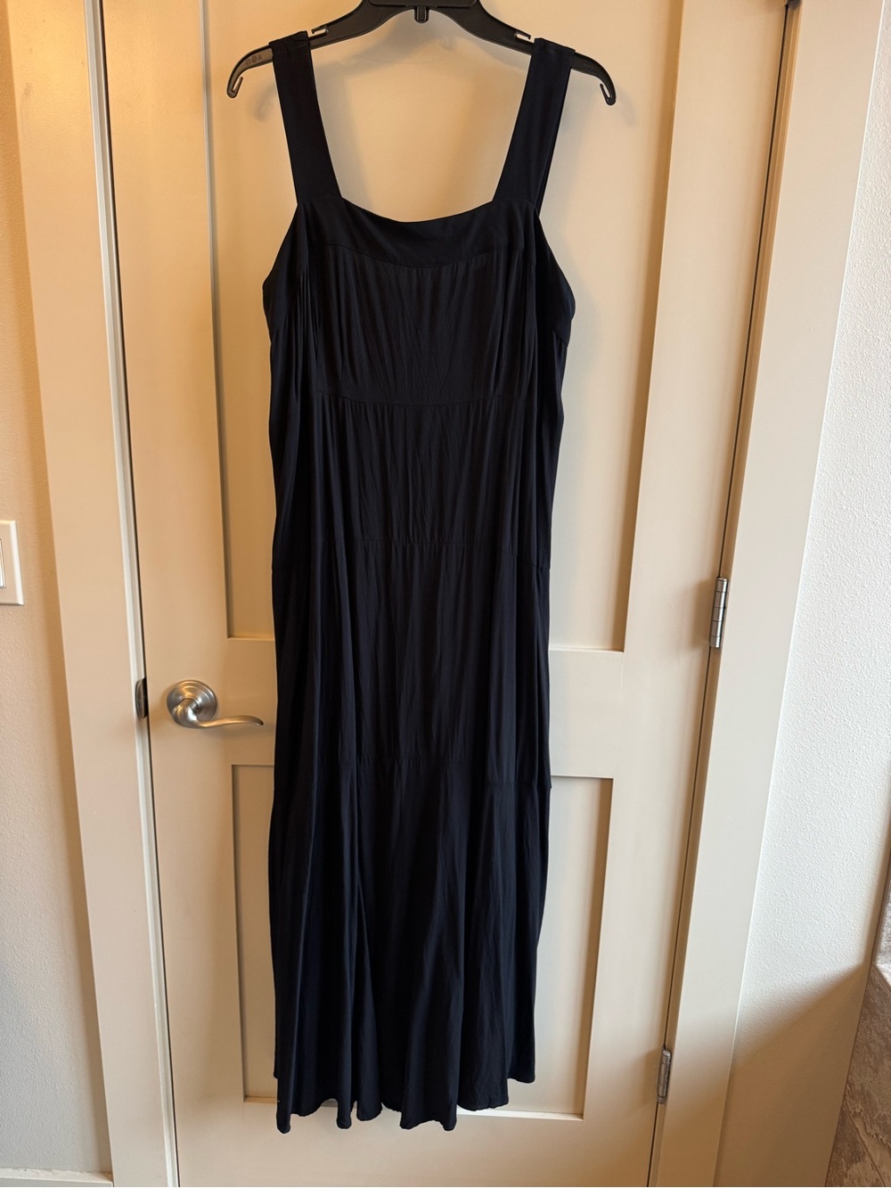 Vince Camuto Black Sleeveless Maxi Dress